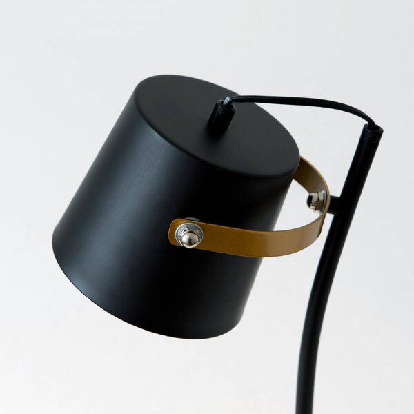 Holländer Lampa stołowa ESPERTO, czarny, salon / jadalnia, metal