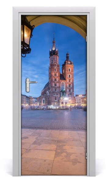 Fototapeta samoprzylepna na drzwi Kraków Polska
