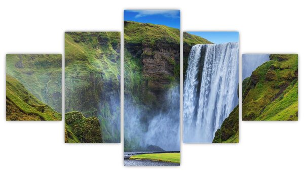 Obraz - Wodospad Seljalandsfoss (125x70 cm)