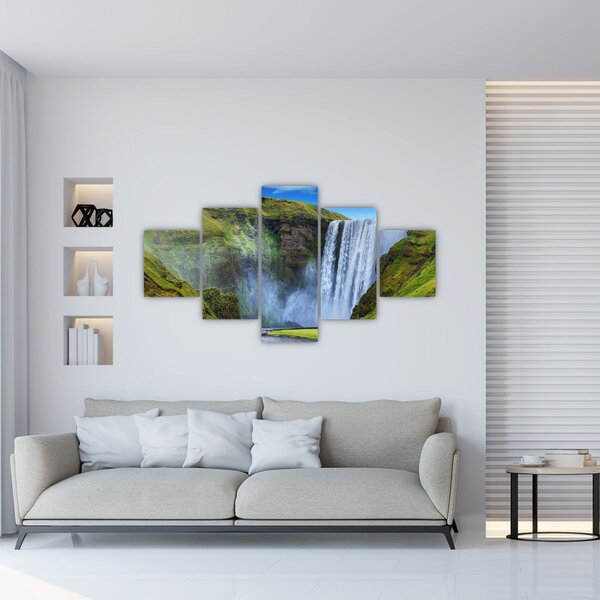 Obraz - Wodospad Seljalandsfoss (125x70 cm)