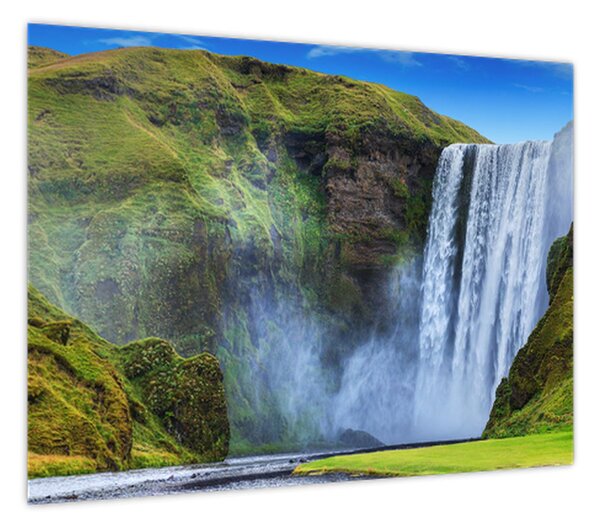 Obraz - Wodospad Seljalandsfoss (70x50 cm)