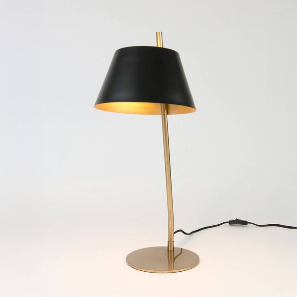 Holländer Lampa stołowa ADEA, mosiężny / złoty, salon / jadalnia, metal, nowoczesny