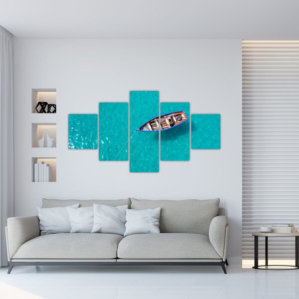 Obraz - Tradycyjna łódź rybacka (125x70 cm)