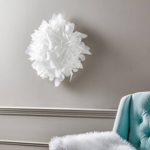 Slamp Kinkiet designerski Veli, możliwość ściemniania, biały / opal, salon / jadalnia, tworzywo sztuczne, design