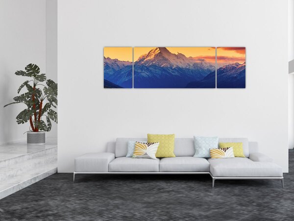 Obraz - Jezioro Pukaki (170x50 cm)