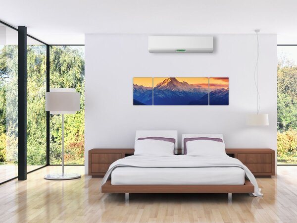 Obraz - Jezioro Pukaki (170x50 cm)