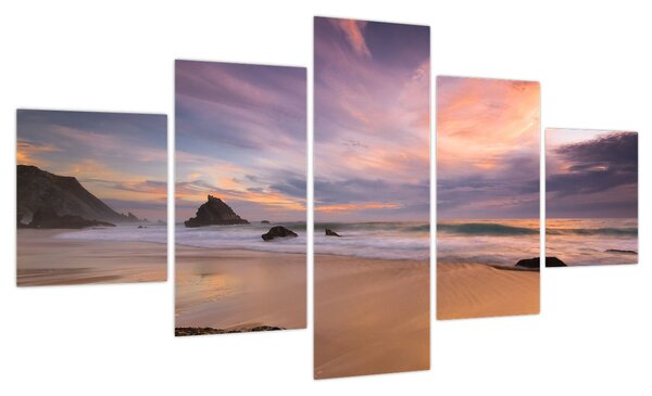 Obraz - Praia da Adraga (125x70 cm)