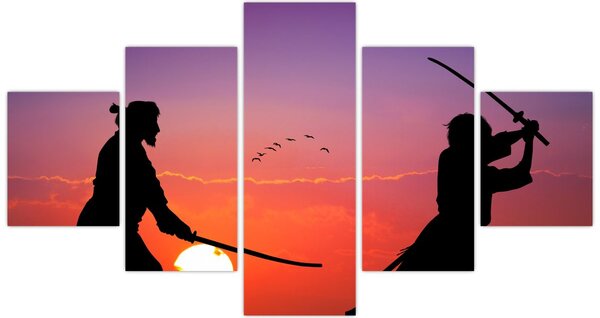 Obraz - Samuraj (125x70 cm)
