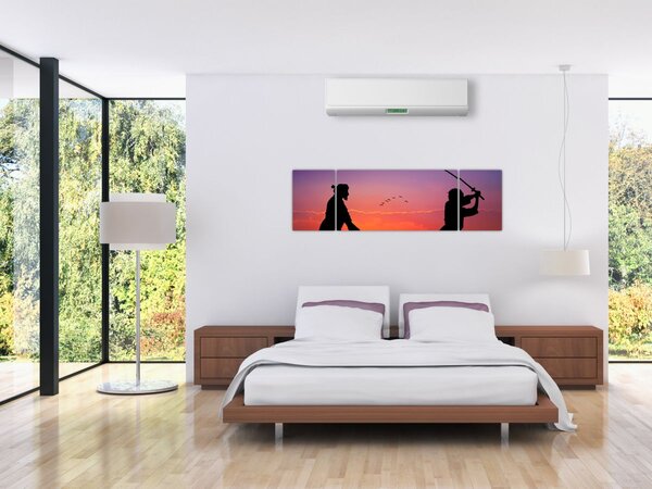 Obraz - Samuraj (170x50 cm)