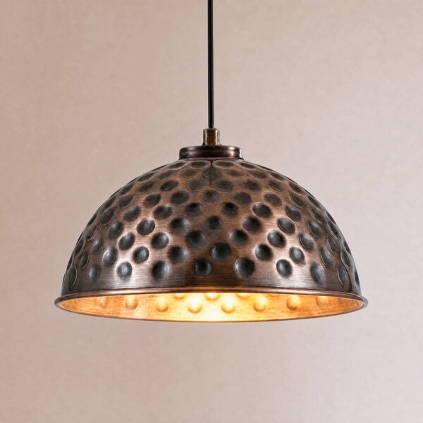 Lampa wisząca ECHO Opviq, możliwość ściemniania, miedziany, salon / jadalnia, metal
