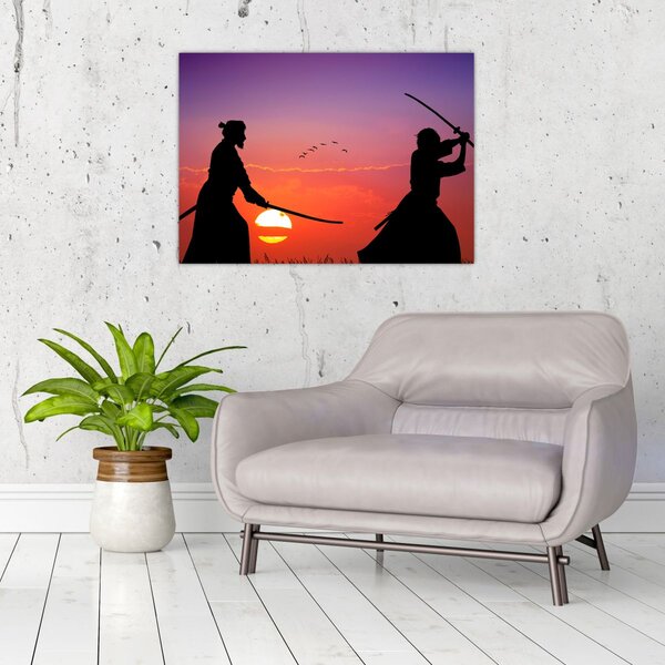 Obraz - Samuraj (70x50 cm)