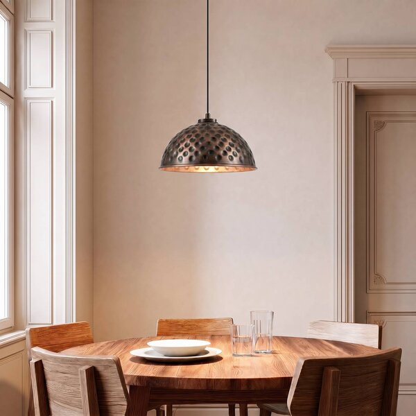 Lampa wisząca ECHO Opviq, możliwość ściemniania, miedziany, salon / jadalnia, metal