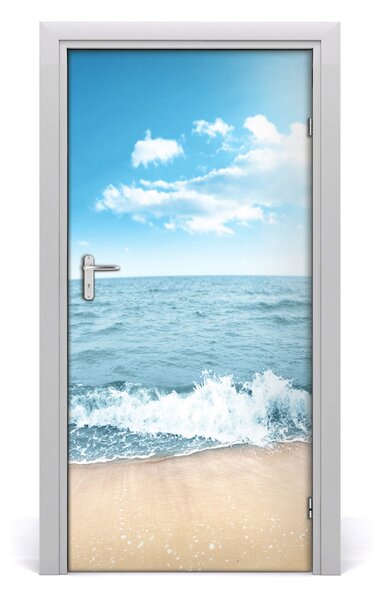 Naklejka fototapeta na drzwi Plaża i morze