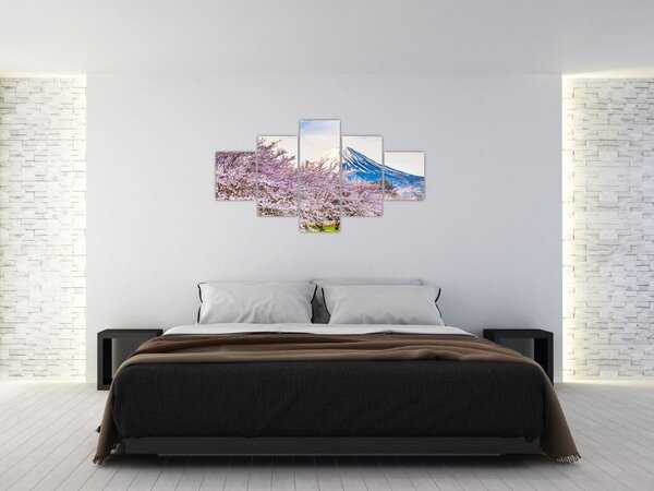 Obraz - Japonia wiosną (125x70 cm)