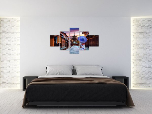 Obraz - Azjatka (125x70 cm)