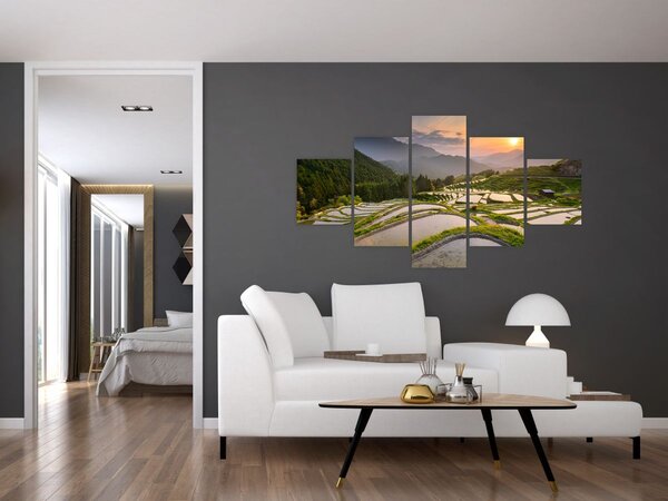 Obraz - Tarasy ryżowe (125x70 cm)