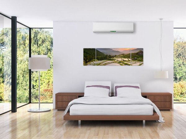 Obraz - Tarasy ryżowe (170x50 cm)