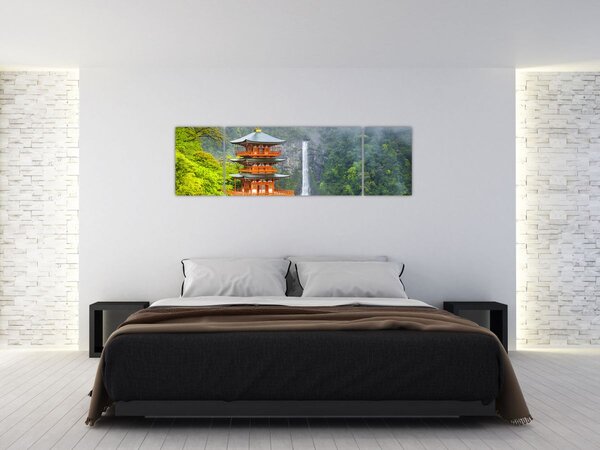 Obraz - Wodospad Naci (170x50 cm)