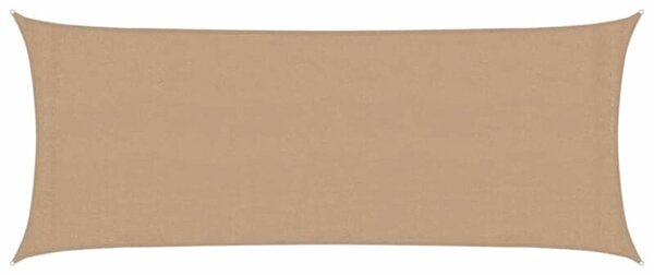 Żagiel przeciwsłoneczny, 160 g/m², kolor taupe, 2x4,5 m, hdpe