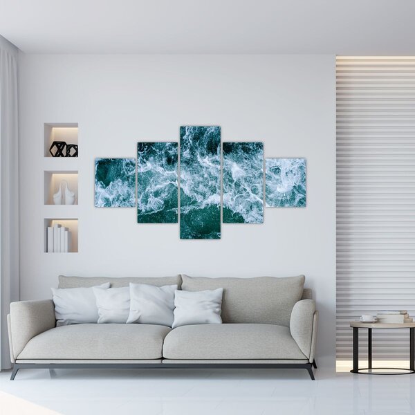 Obraz - Fale oceanu (125x70 cm)