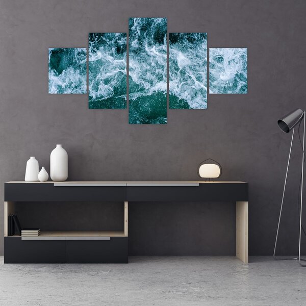 Obraz - Fale oceanu (125x70 cm)