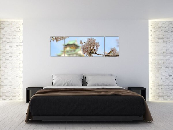 Obraz - Sakura (170x50 cm)