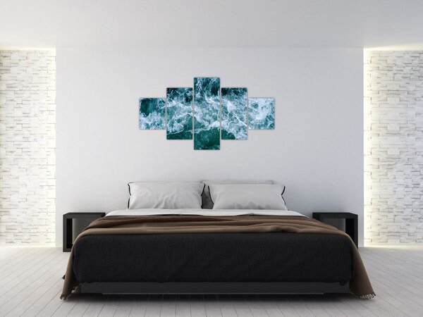 Obraz - Fale oceanu (125x70 cm)