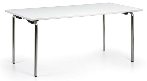 Składany stół SPOT, 160x80 cm, biały