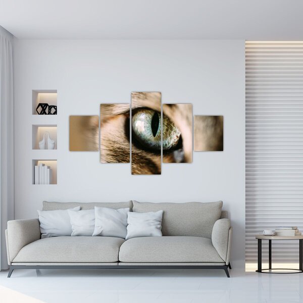 Obraz - Kocie oko (125x70 cm)