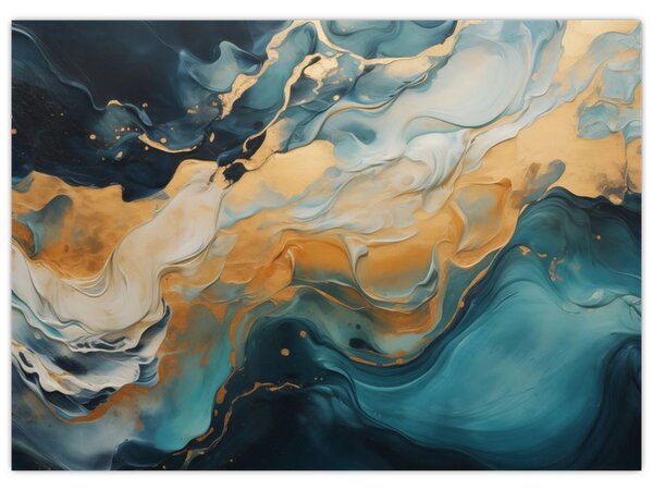 Obraz - Abstrakcja (70x50 cm)