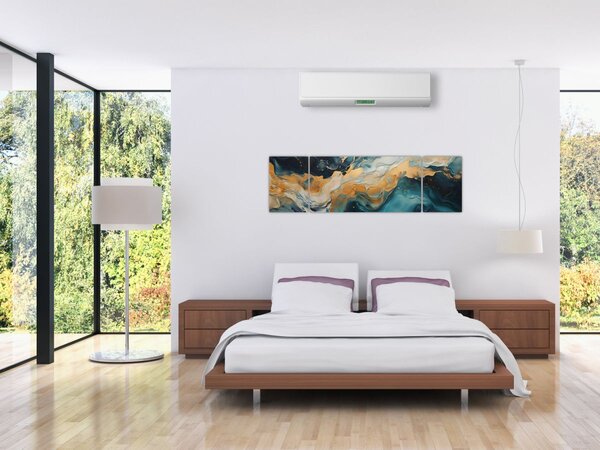 Obraz - Abstrakcja (170x50 cm)