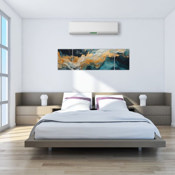 Obraz - Abstrakcja (170x50 cm)