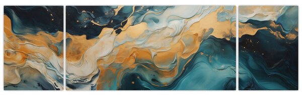 Obraz - Abstrakcja (170x50 cm)