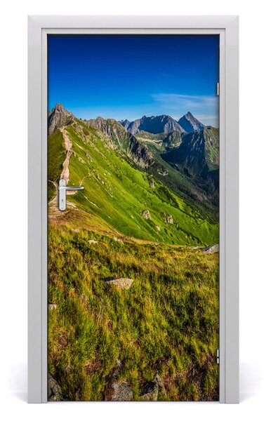 Naklejka fototapeta na drzwi Krajobrazy Tatry