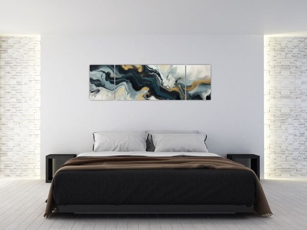 Obraz - Rysunek marmurkowy (170x50 cm)