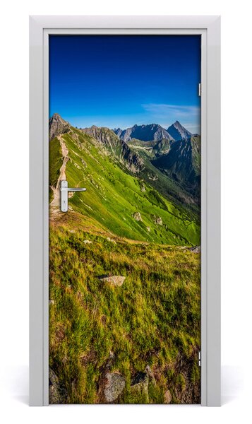 Naklejka fototapeta na drzwi Krajobrazy Tatry