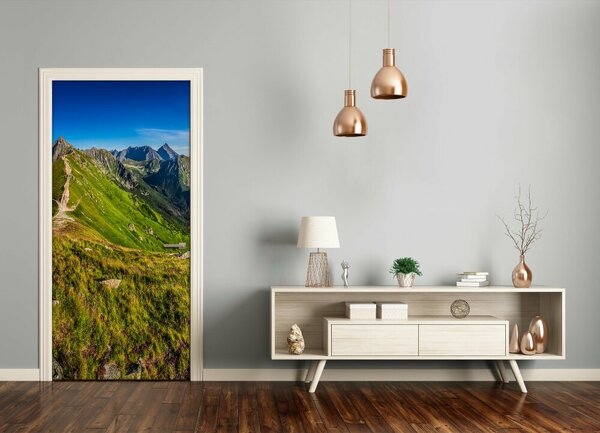 Naklejka fototapeta na drzwi Krajobrazy Tatry