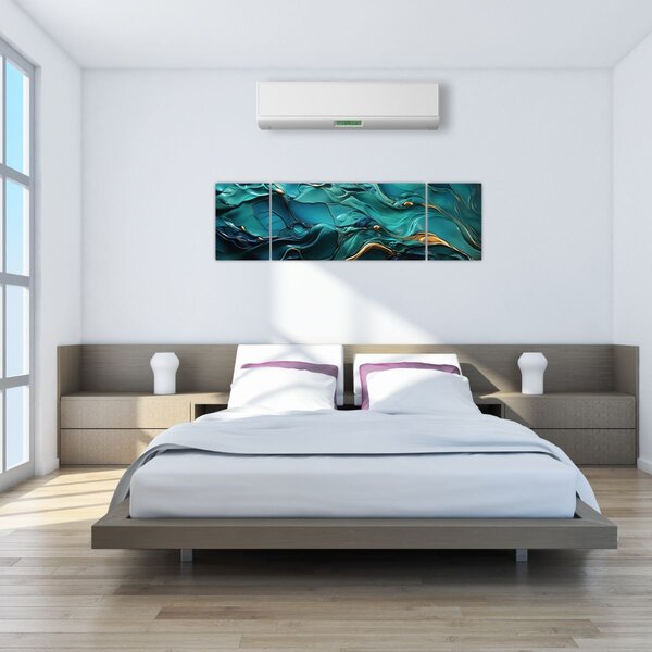 Obraz - Tekstury abstrakcyjne (170x50 cm)