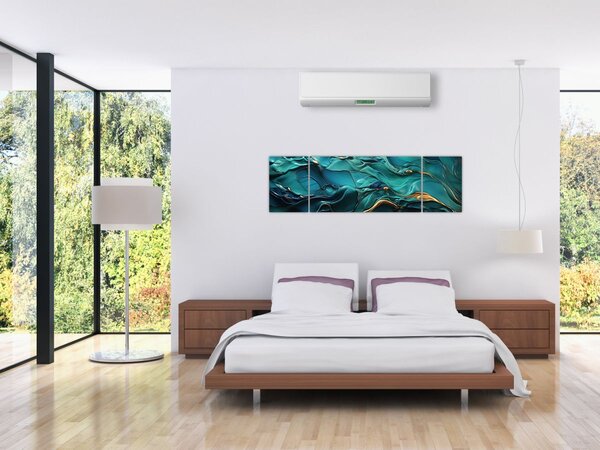 Obraz - Tekstury abstrakcyjne (170x50 cm)