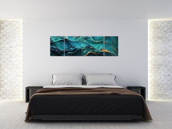 Obraz - Tekstury abstrakcyjne (170x50 cm)