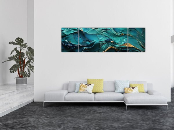 Obraz - Tekstury abstrakcyjne (170x50 cm)