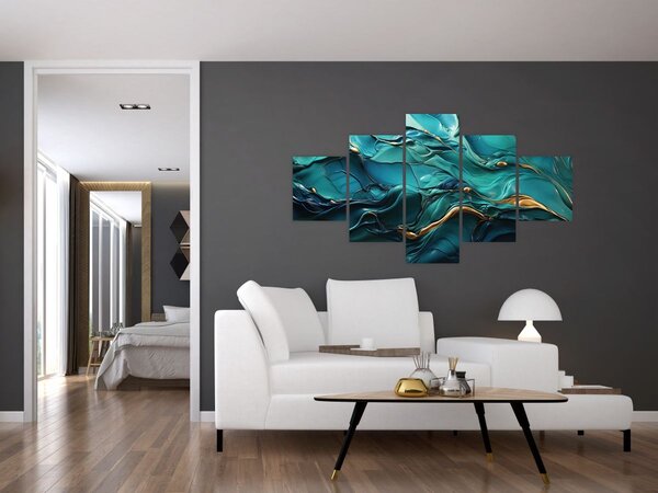 Obraz - Tekstury abstrakcyjne (125x70 cm)