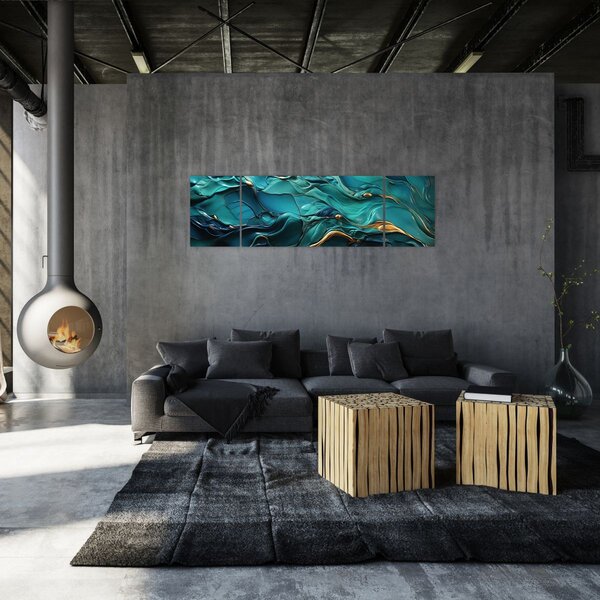 Obraz - Tekstury abstrakcyjne (170x50 cm)
