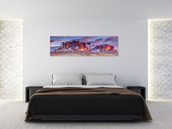 Obraz - Góry w Arizonie (170x50 cm)