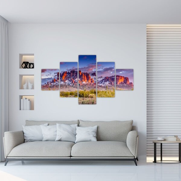 Obraz - Góry w Arizonie (125x70 cm)