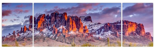 Obraz - Góry w Arizonie (170x50 cm)