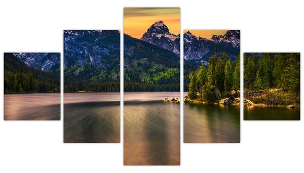 Obraz - Park Narodowy Grand Teton (125x70 cm)