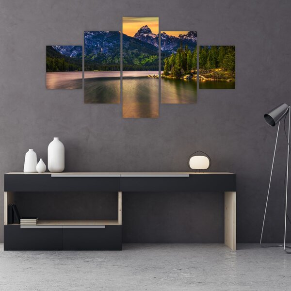 Obraz - Park Narodowy Grand Teton (125x70 cm)