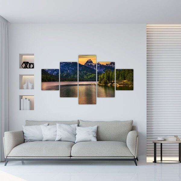 Obraz - Park Narodowy Grand Teton (125x70 cm)
