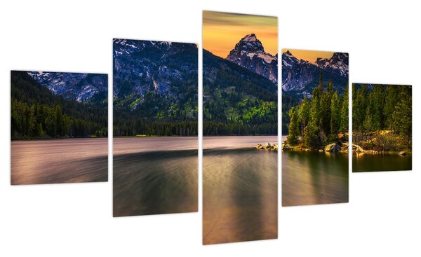 Obraz - Park Narodowy Grand Teton (125x70 cm)